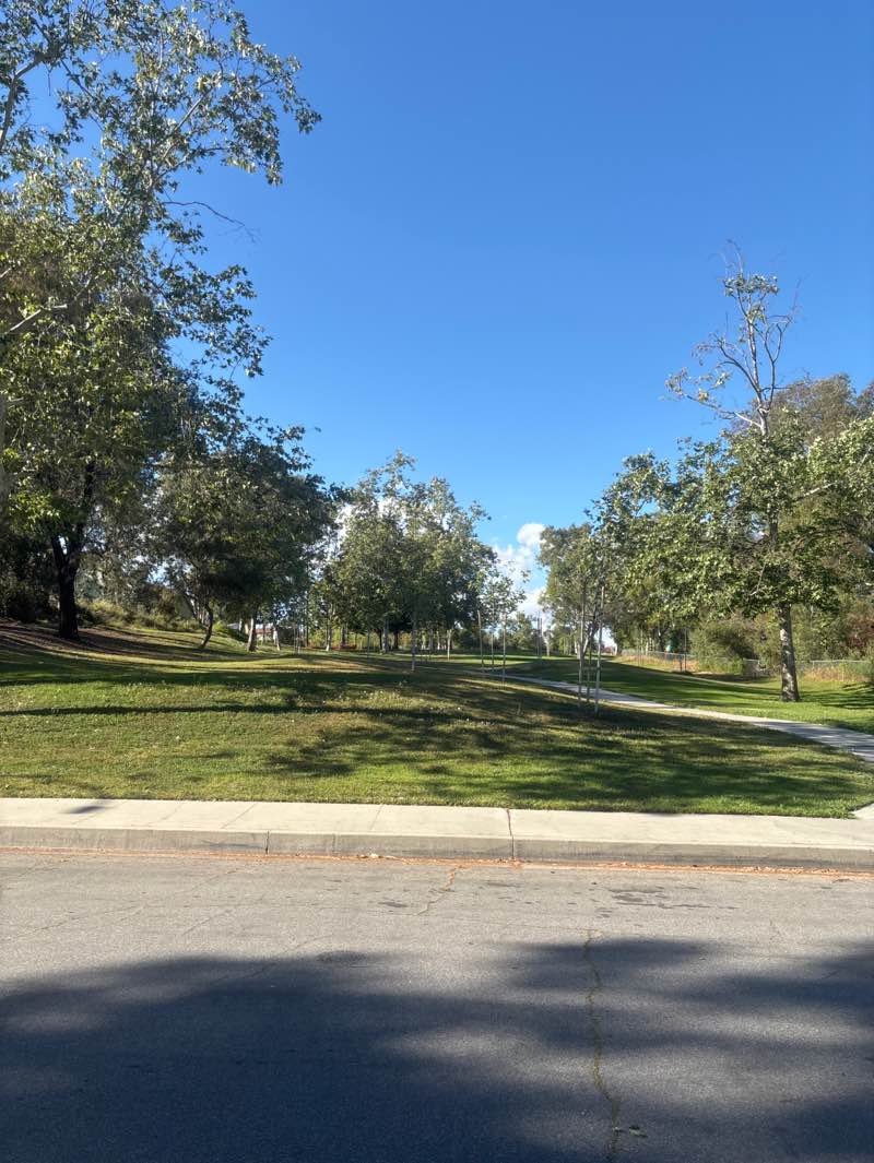 walking near me in Emery Park in spring