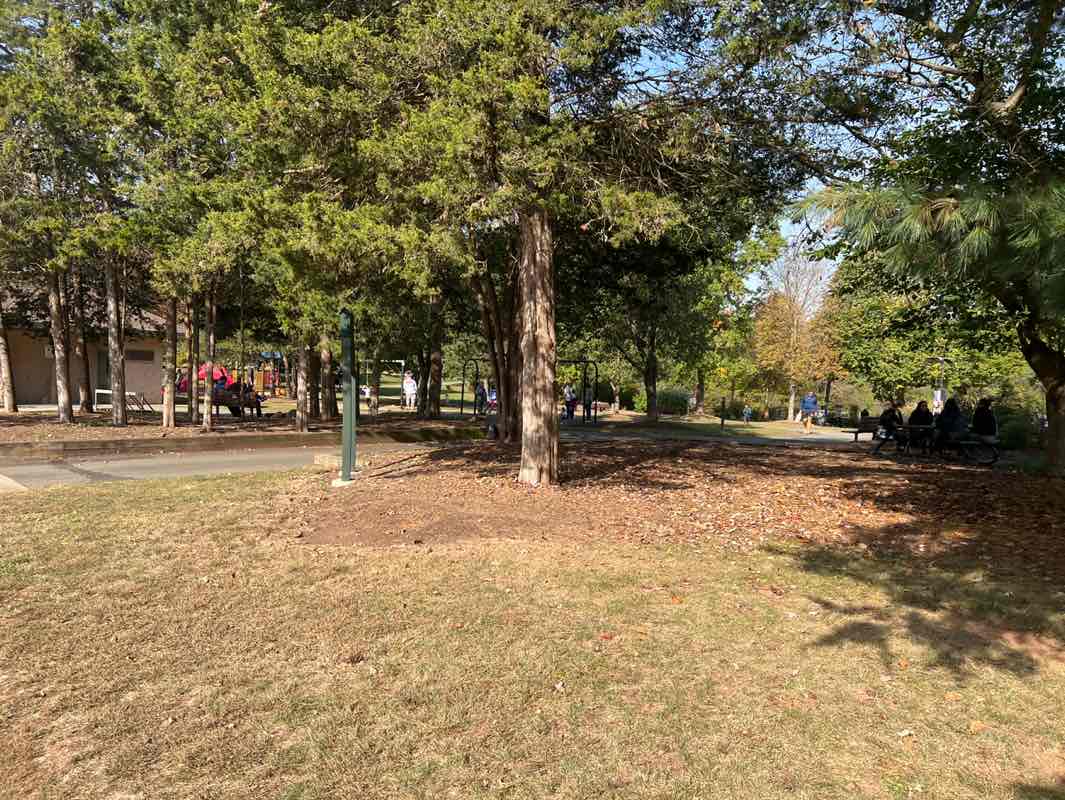 walking near me in Ann Van Middlesworth Park in autumn
