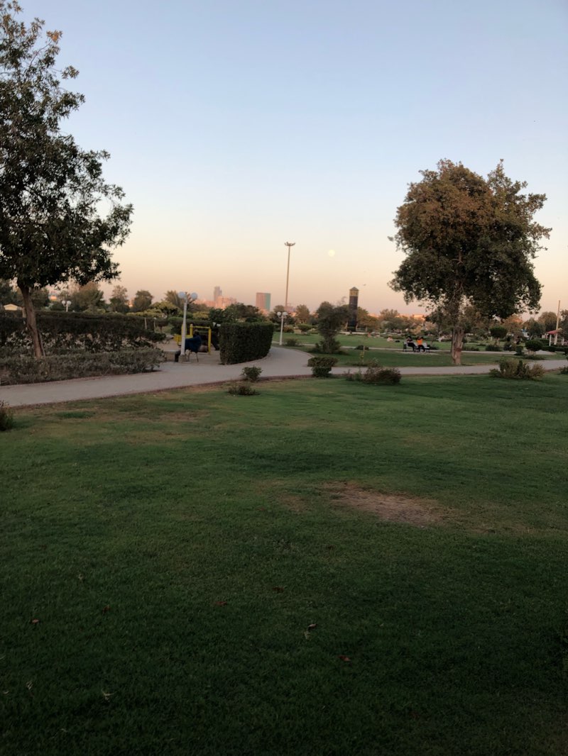 walking near me in Nisar Shaheed Park in winter