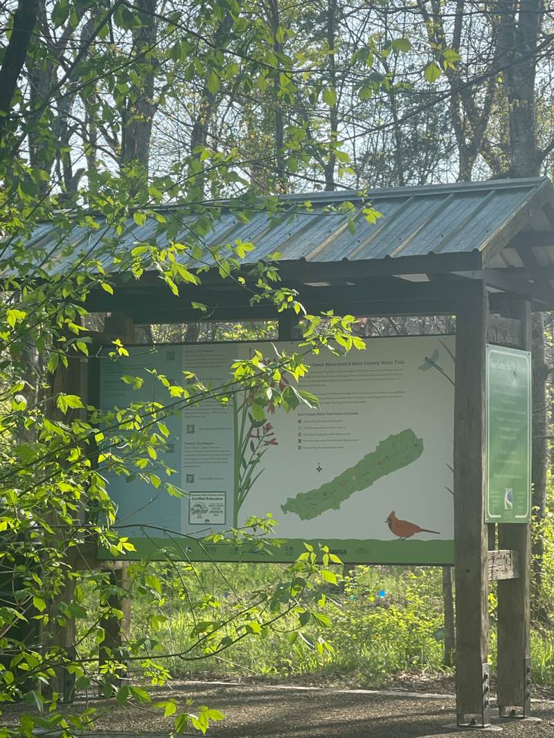walking near me in Collier Preserve in spring