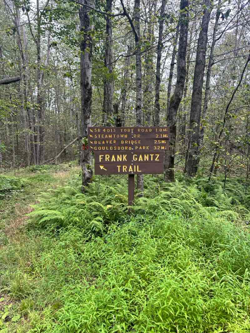 walking near me in State Game Lands Number 127 in winter