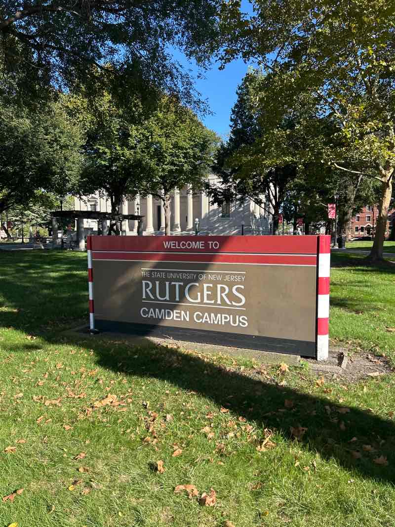 walking near me in Johnson Park in autumn