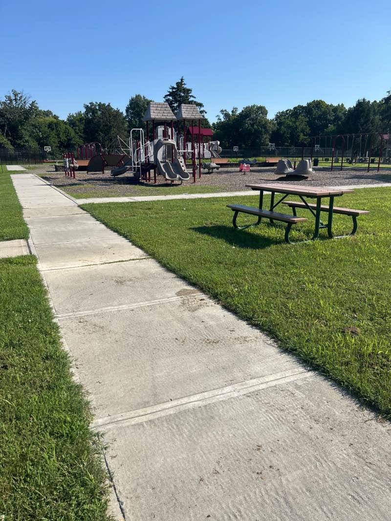walking near me in Mill Dam Park in autumn