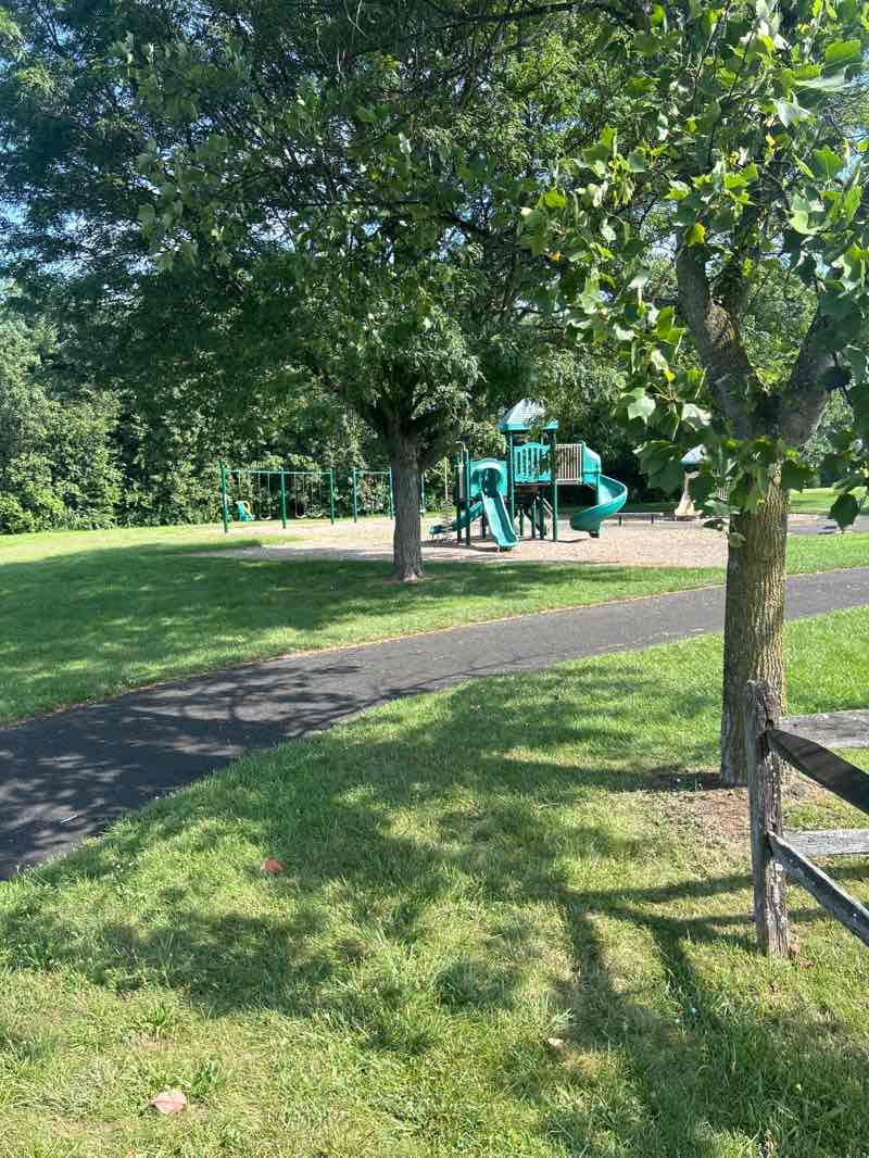 walking near me in John Pryor Park in autumn