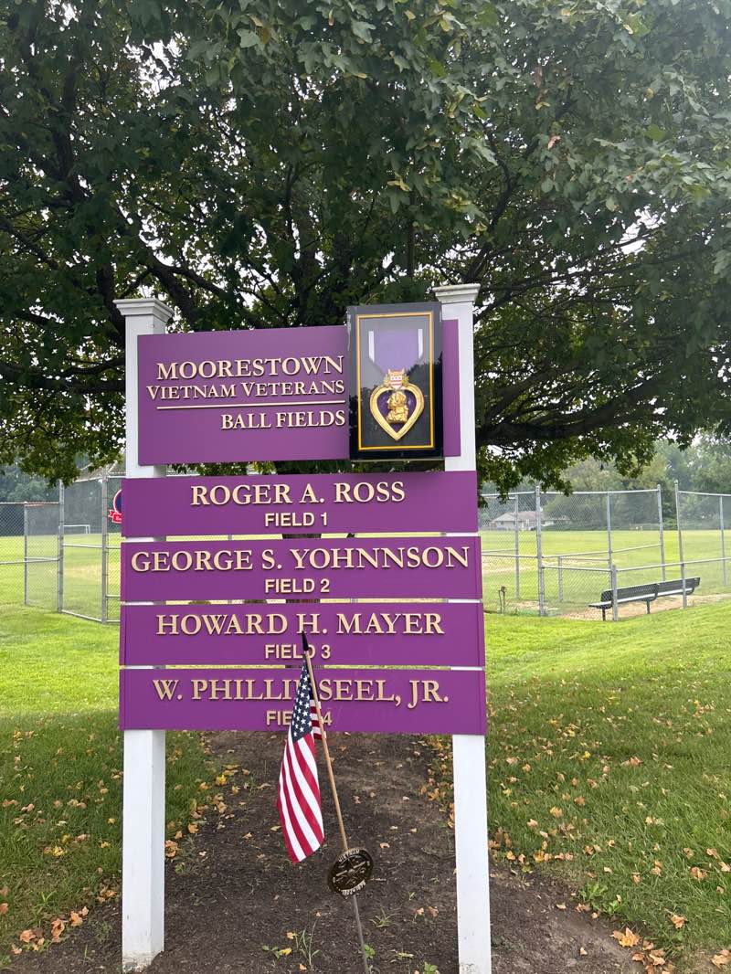 walking near me in Memorial Field in autumn