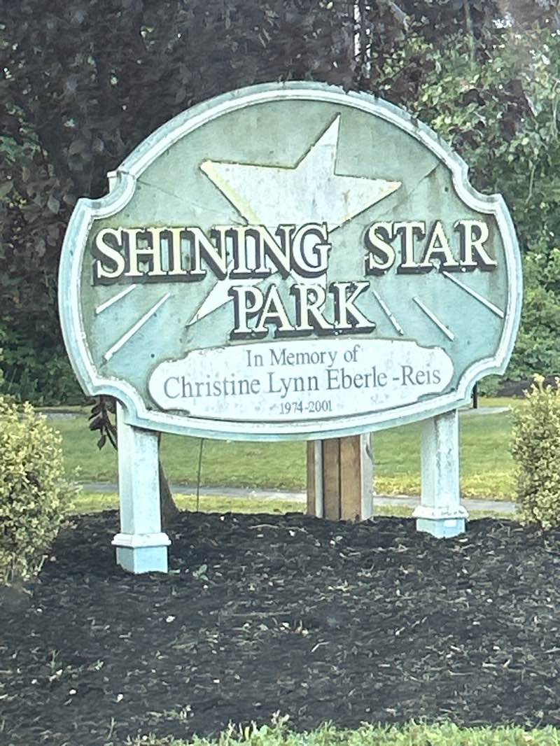 walking near me in Shining Star Park in autumn