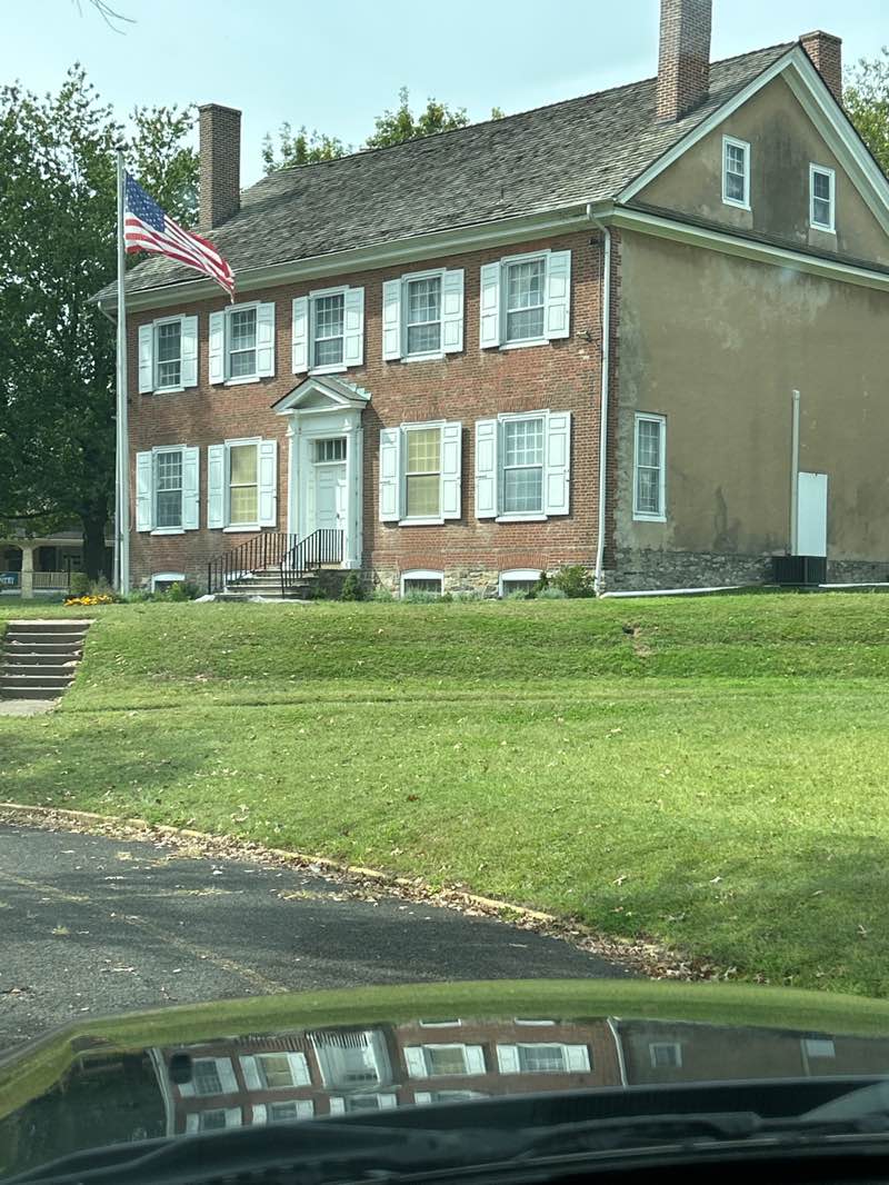 walking near me in Patriots Park in autumn
