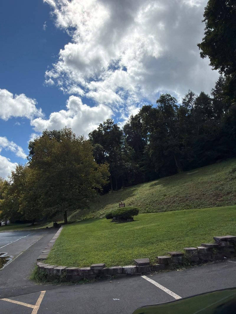 walking near me in Lewis Park in autumn