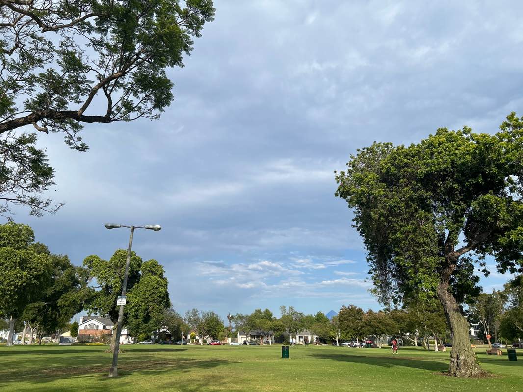 walking near me in Whaley Park in autumn