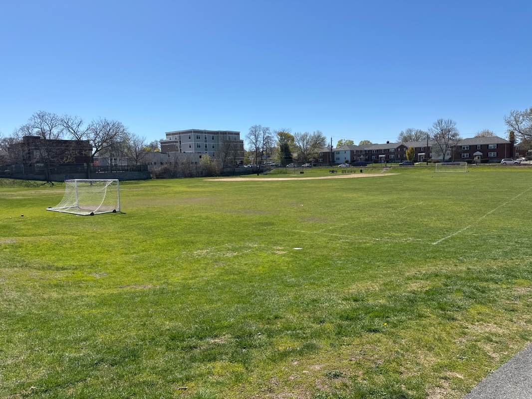 walking near me in North Union Playground in spring