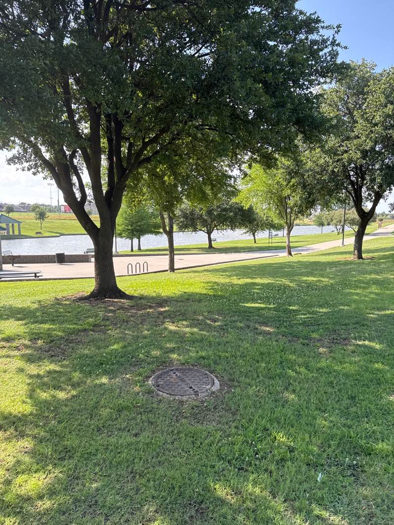 walking near me in Capp Smith Park in summer