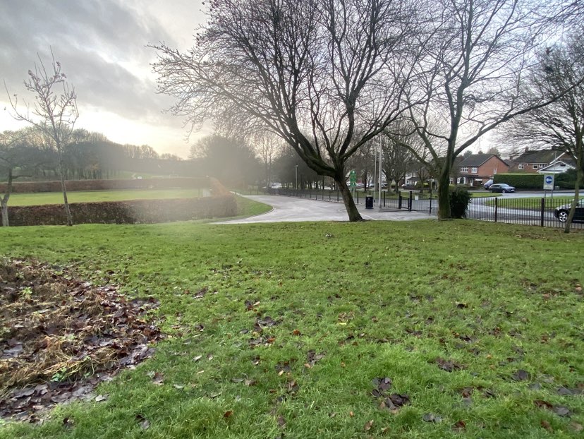 walking near me in Coronation Park in winter