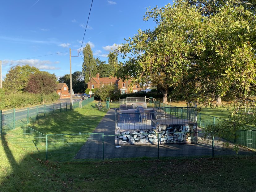 walking near me in Heacham Recreational Park in autumn