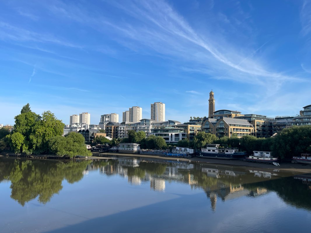 walking near me in Watermans Park in summer