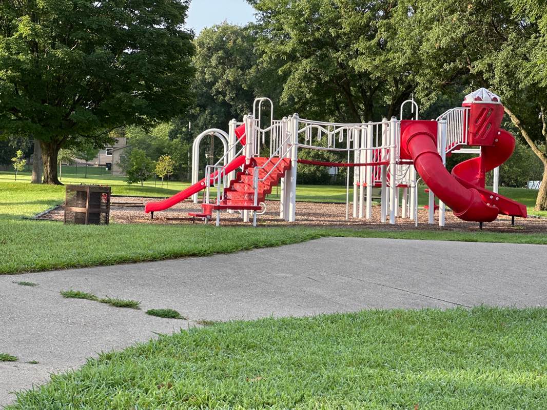 walking near me in Sunset Park in autumn