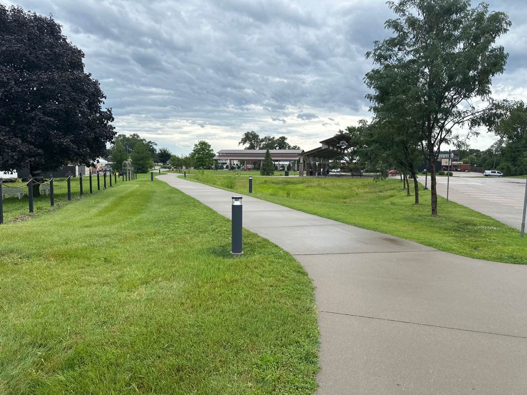 walking near me in Ankeny Market & Pavillion in autumn