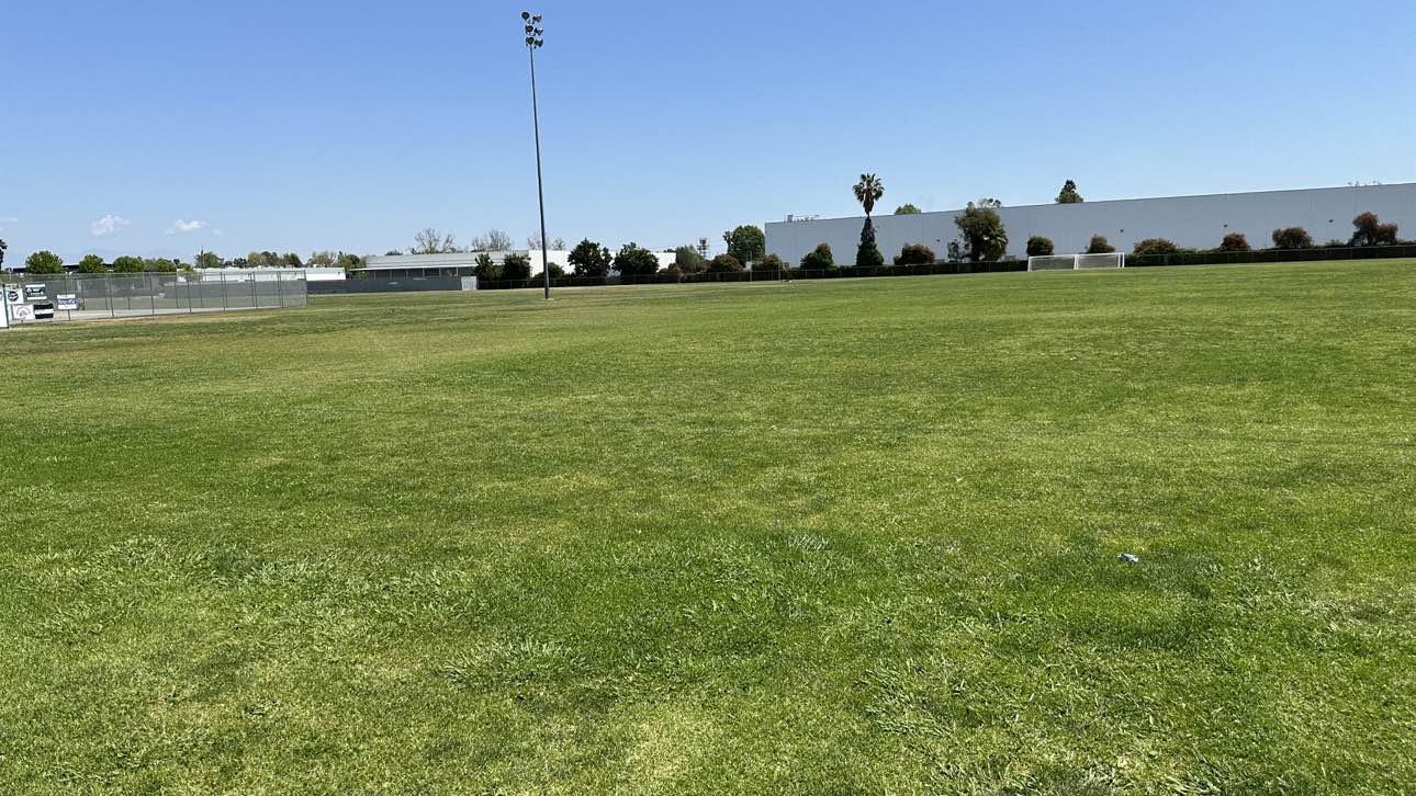 walking near me in Chapman Sports Complex in spring