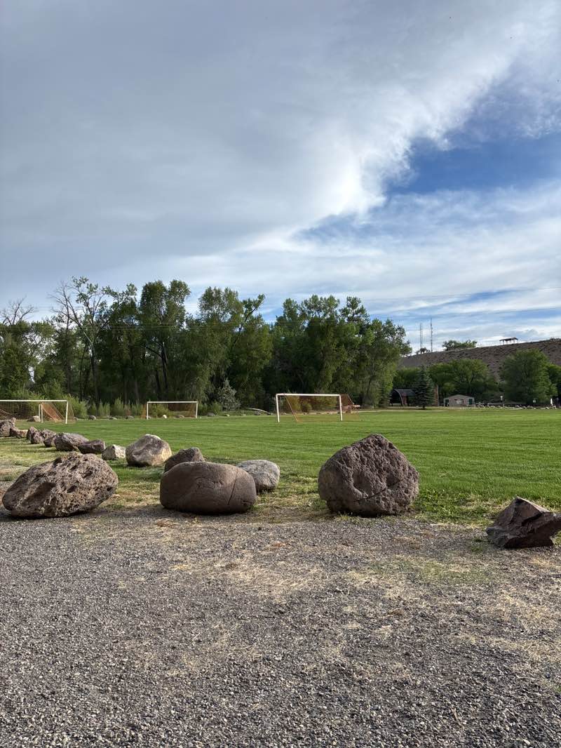 walking near me in Cerise Park in spring