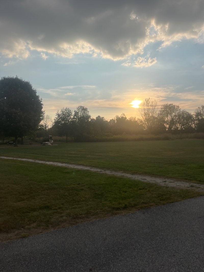 walking near me in Emily Traphagen Preserve in autumn