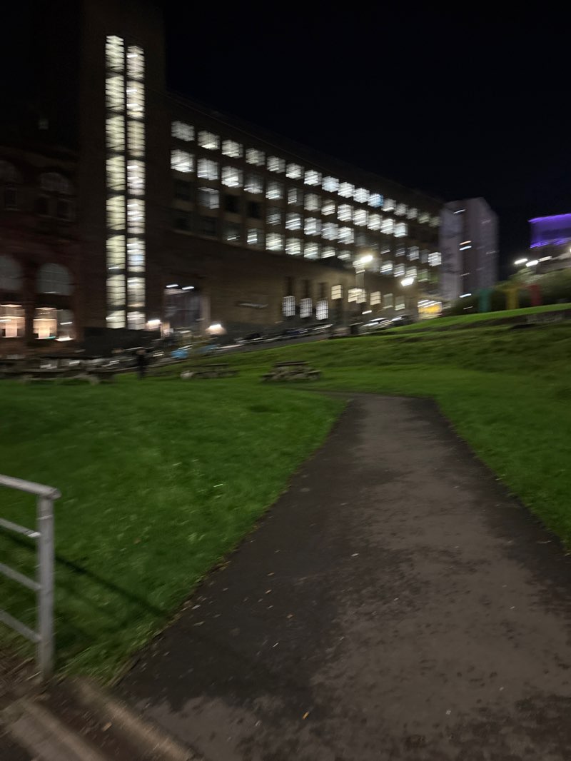 walking near me in Rottenrow Gardens in autumn