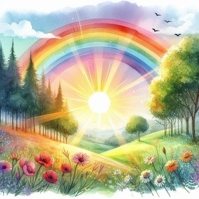 Rainbow. Tree 5 ππΉπΊβ₯οΈπΉπ Andrea ππΊπβ₯οΈπΉπππβ€οΈπββοΈ post image
