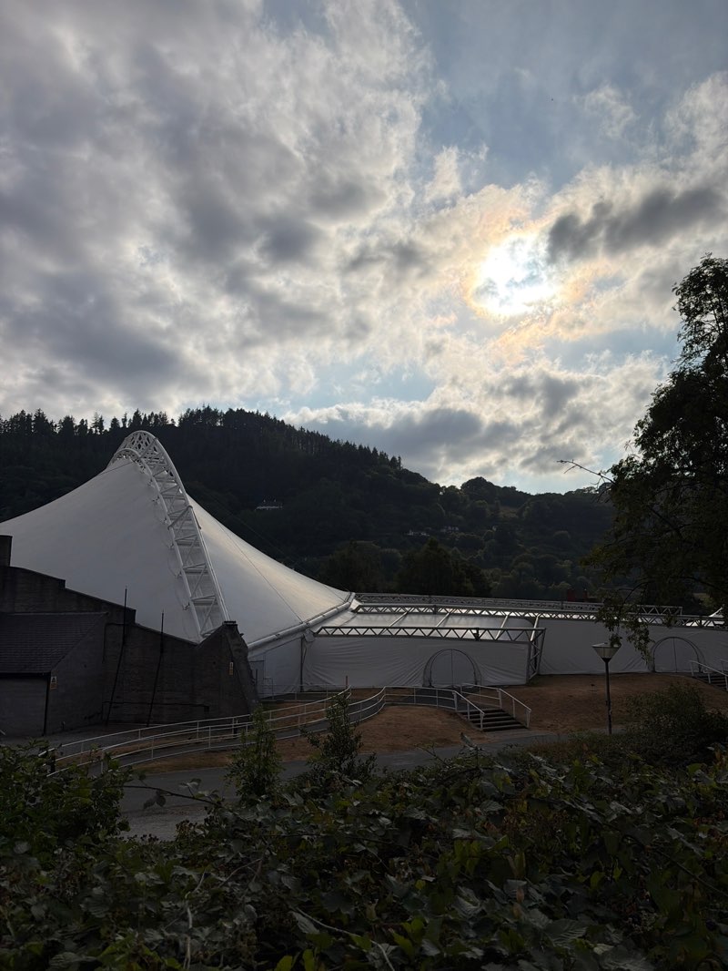 walking near me in Llangollen Pavillion in summer