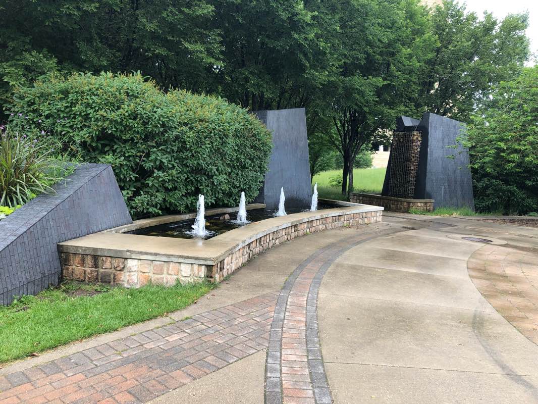 walking near me in The Forks National Historic Site in winter