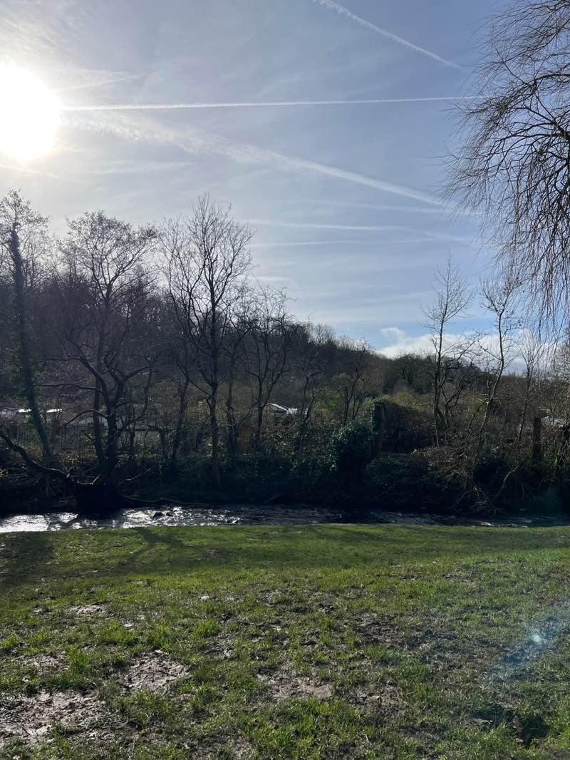 walking near me in Rivelin Park in winter