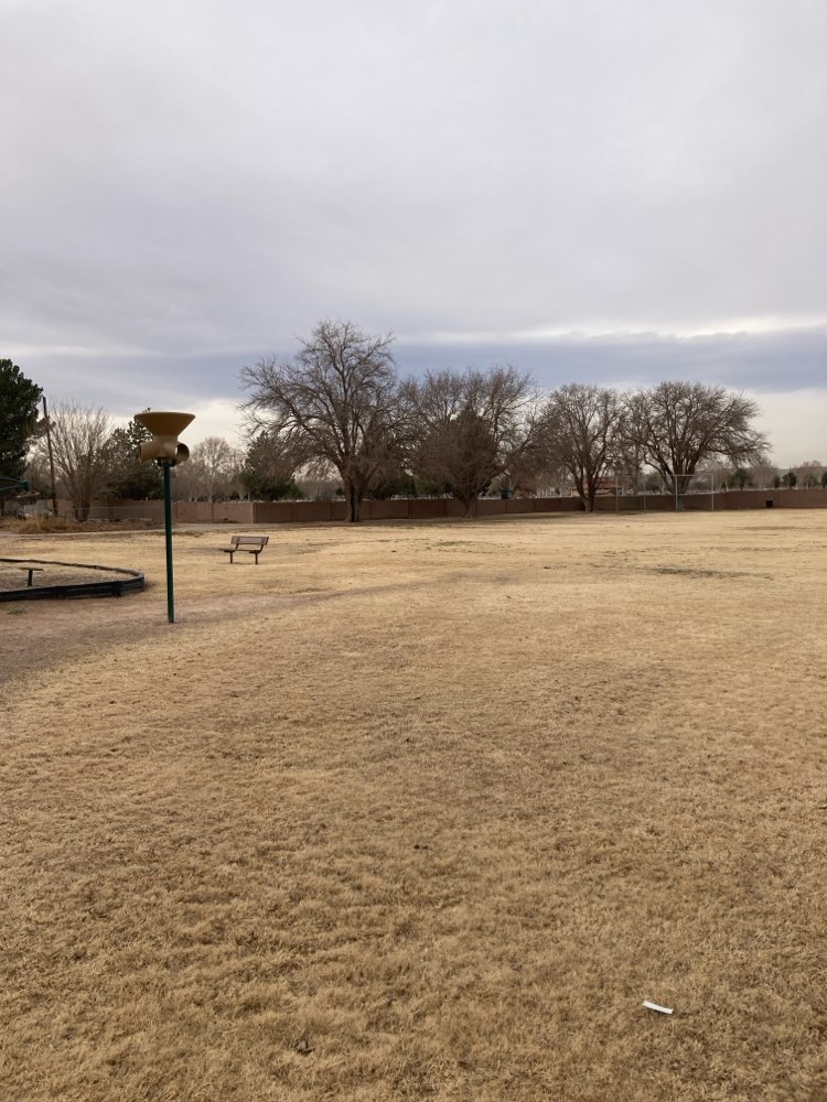 walking near me in Cruz Fernandez Park in winter