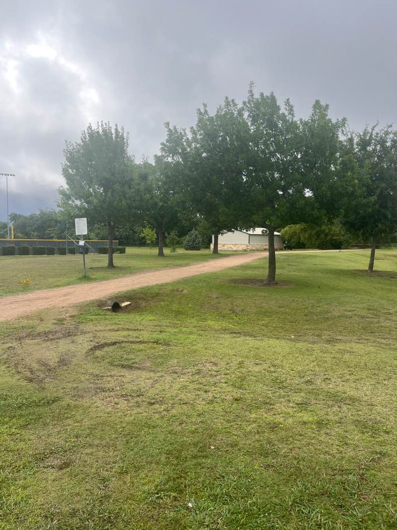 walking near me in Benbrook Ranch Park in summer