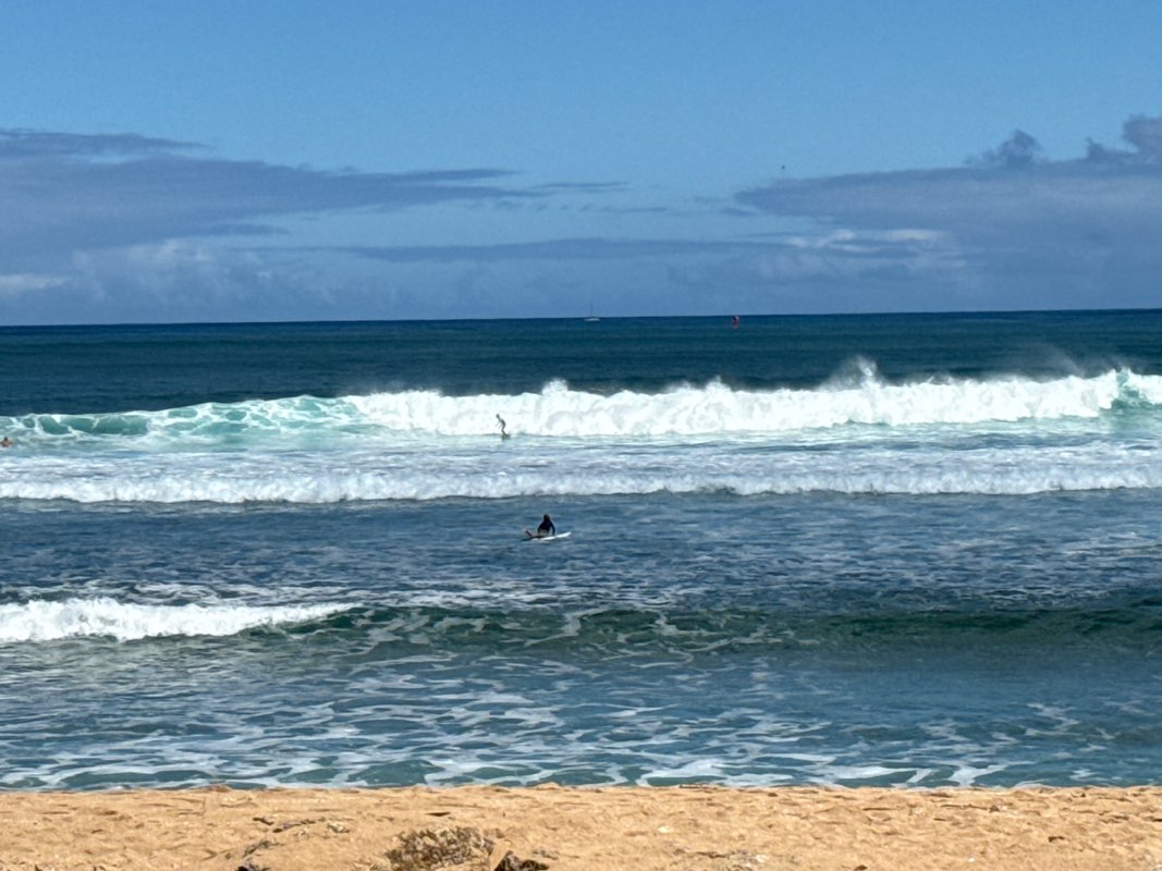 walking near me in Haleiwa Alii Beach Park in spring