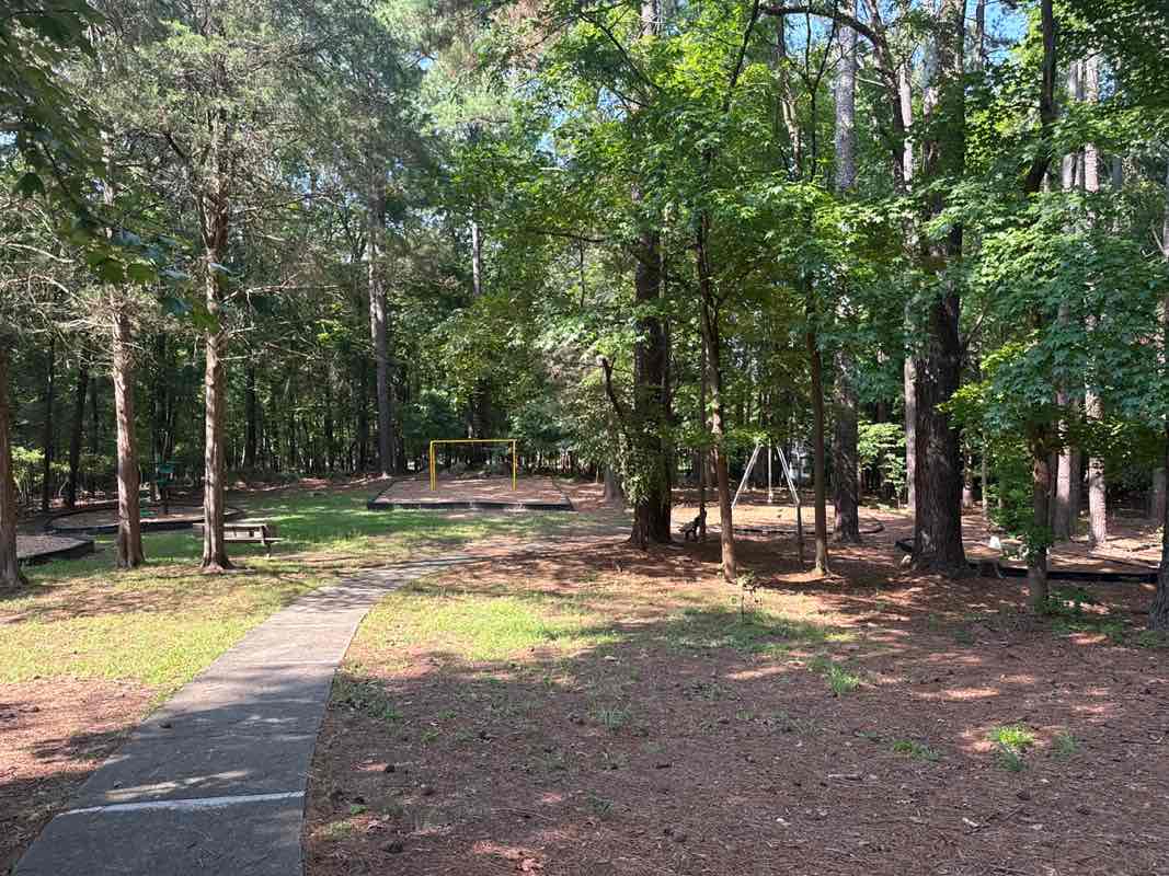 walking near me in Holt School Road Park in summer