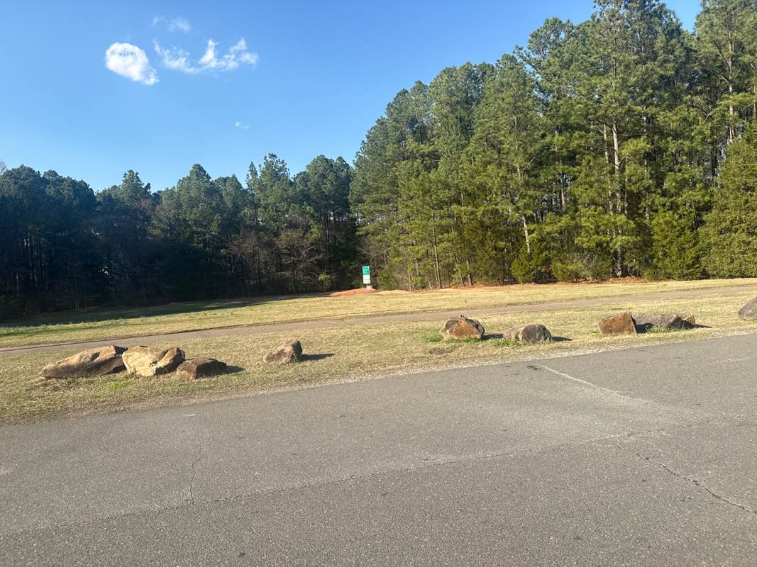 walking near me in Solite Park in spring