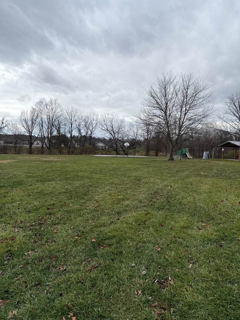 walking near me in Center Square Park in autumn