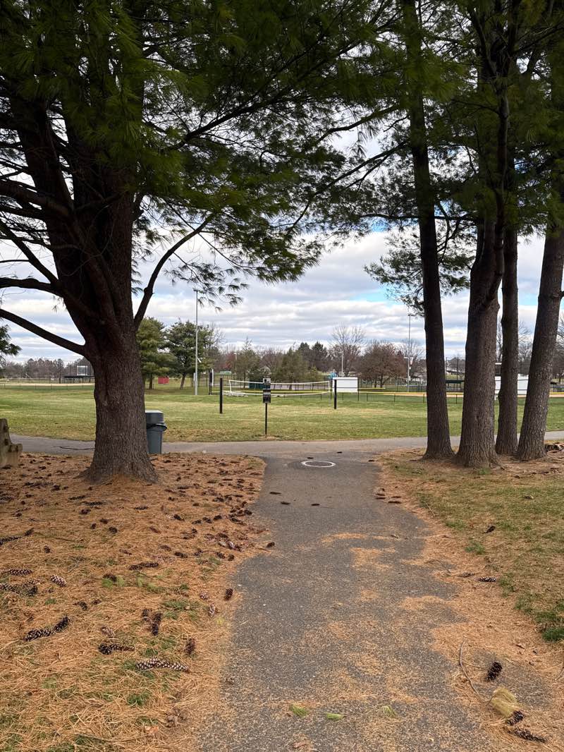 walking near me in Fisher Park in autumn