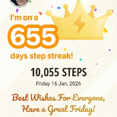 March Steps Challenge 💎 JAGDISH 💎 post image