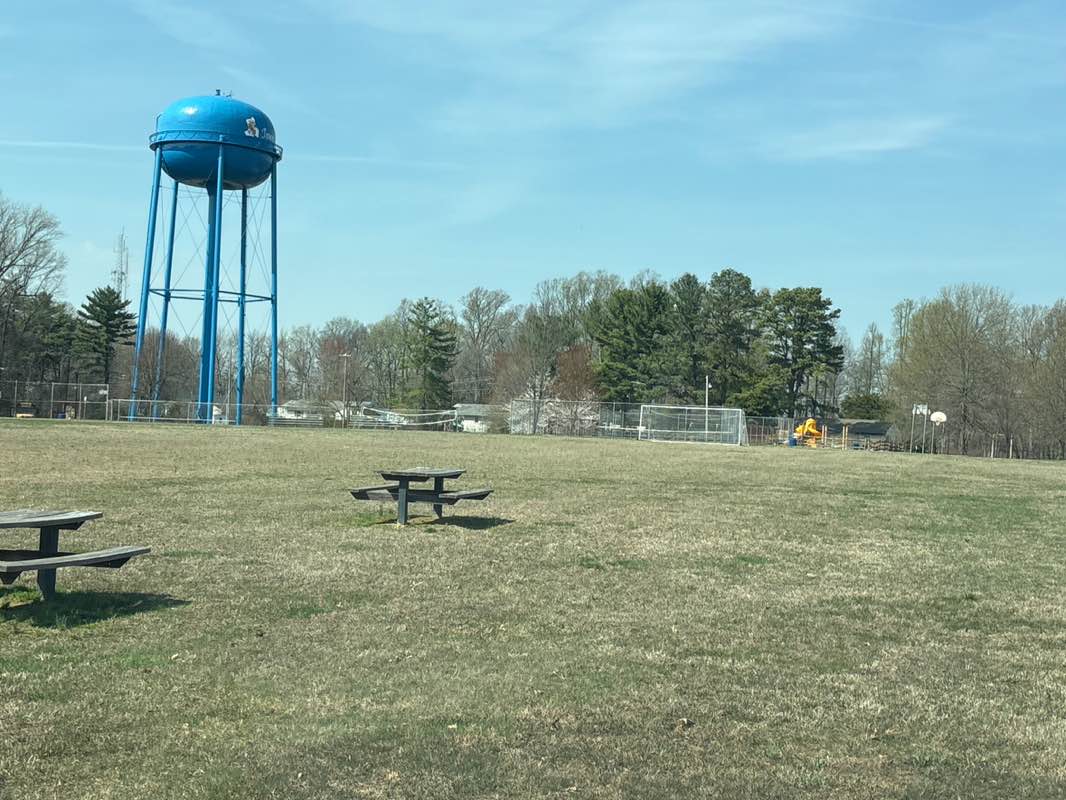 walking near me in Wills Memorial Park in spring