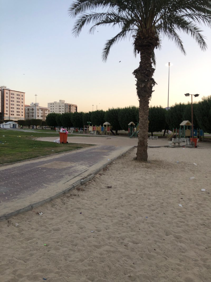 walking near me in Hussainiya Park in autumn