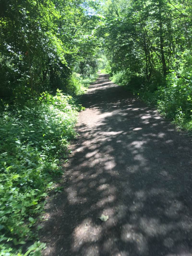 walking near me in King Oswy Play area in winter