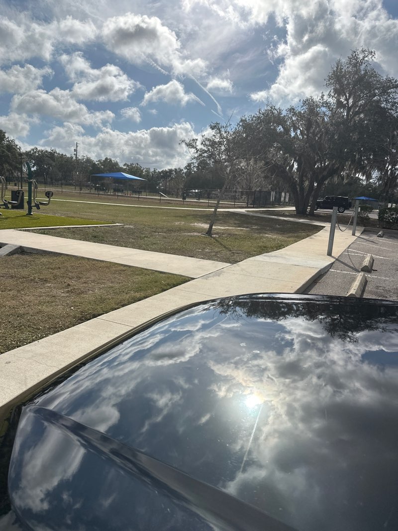 walking near me in Saladino Park in winter