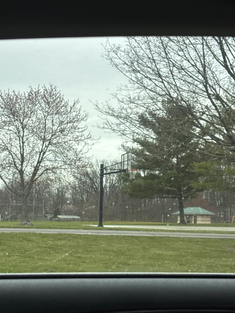 walking near me in Harrison Thompson Park in spring