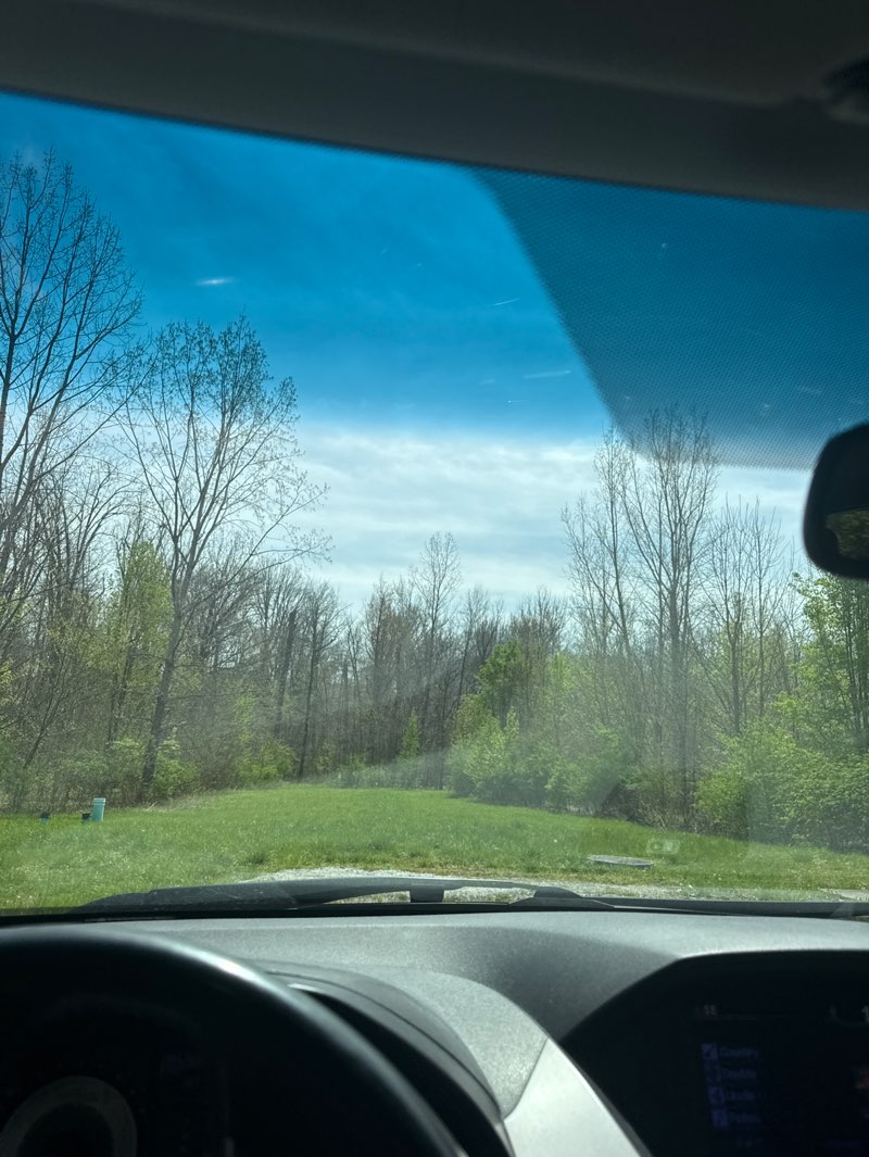 walking near me in Thorpe Creek Natural Area in spring