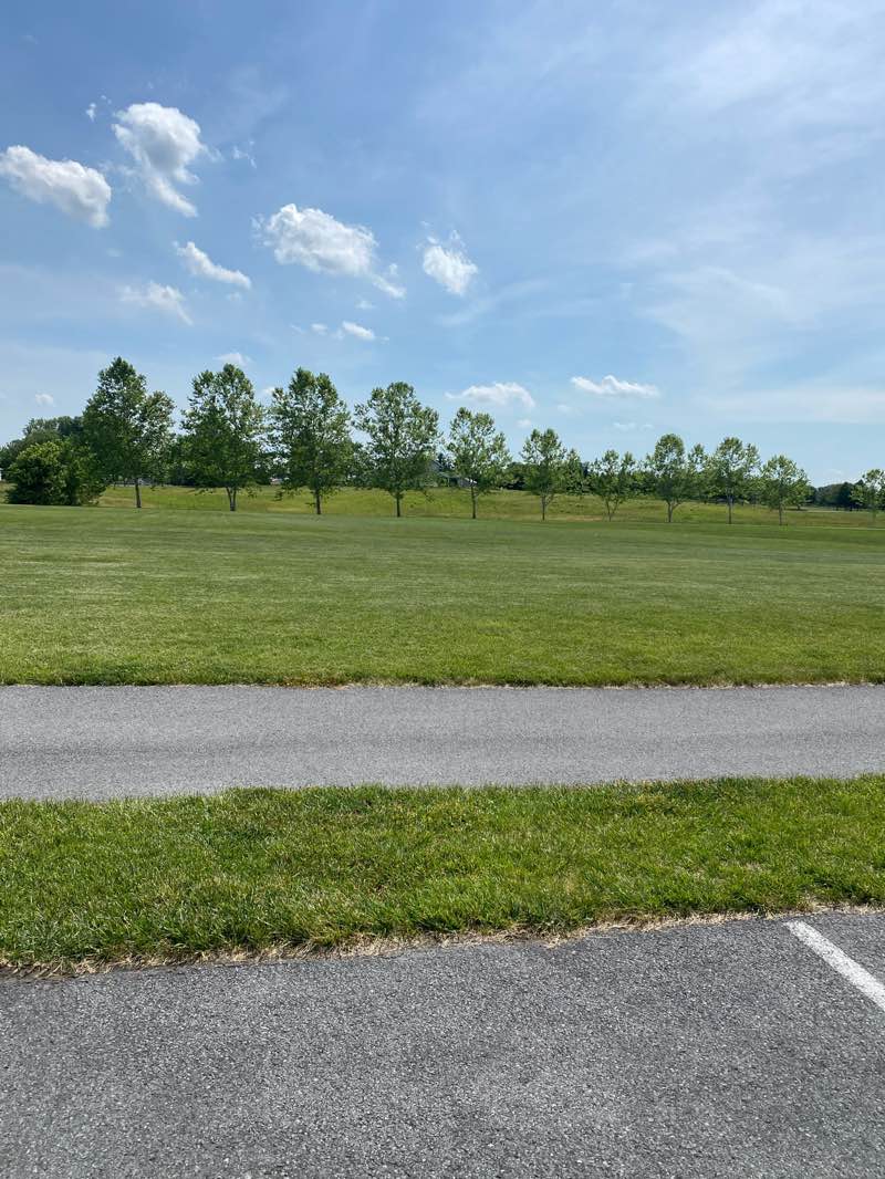 walking near me in Antrim Township Park in summer