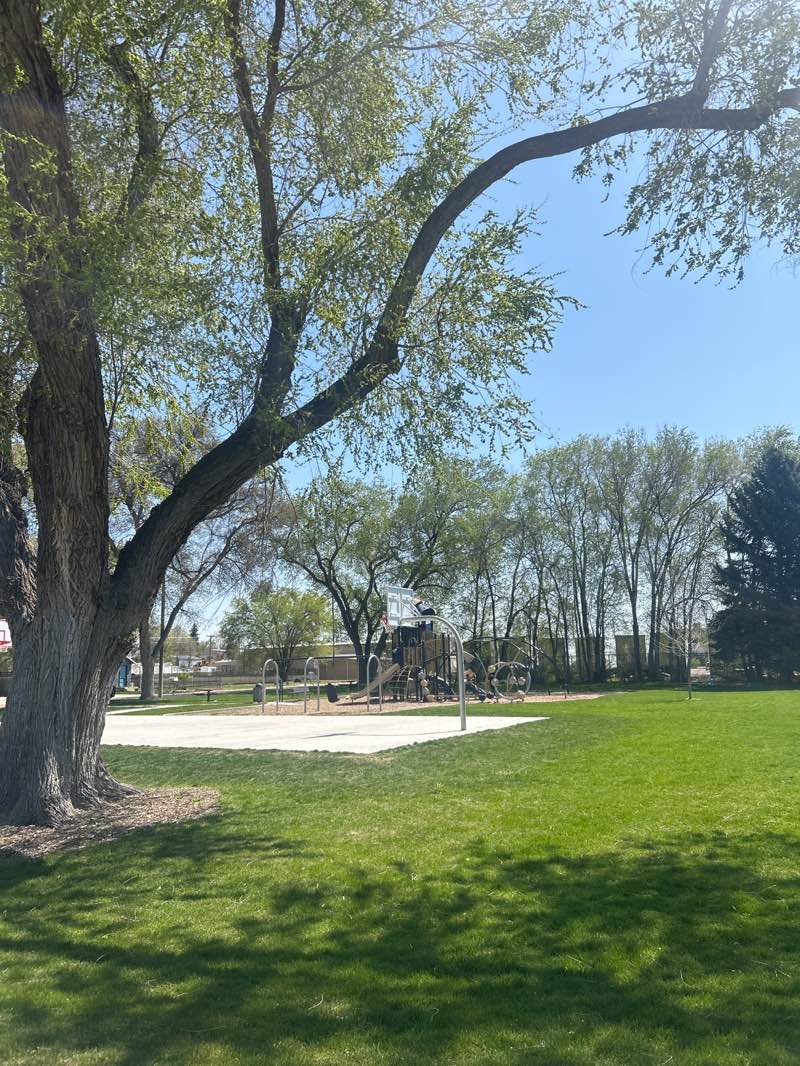 walking near me in City Acres Park in spring