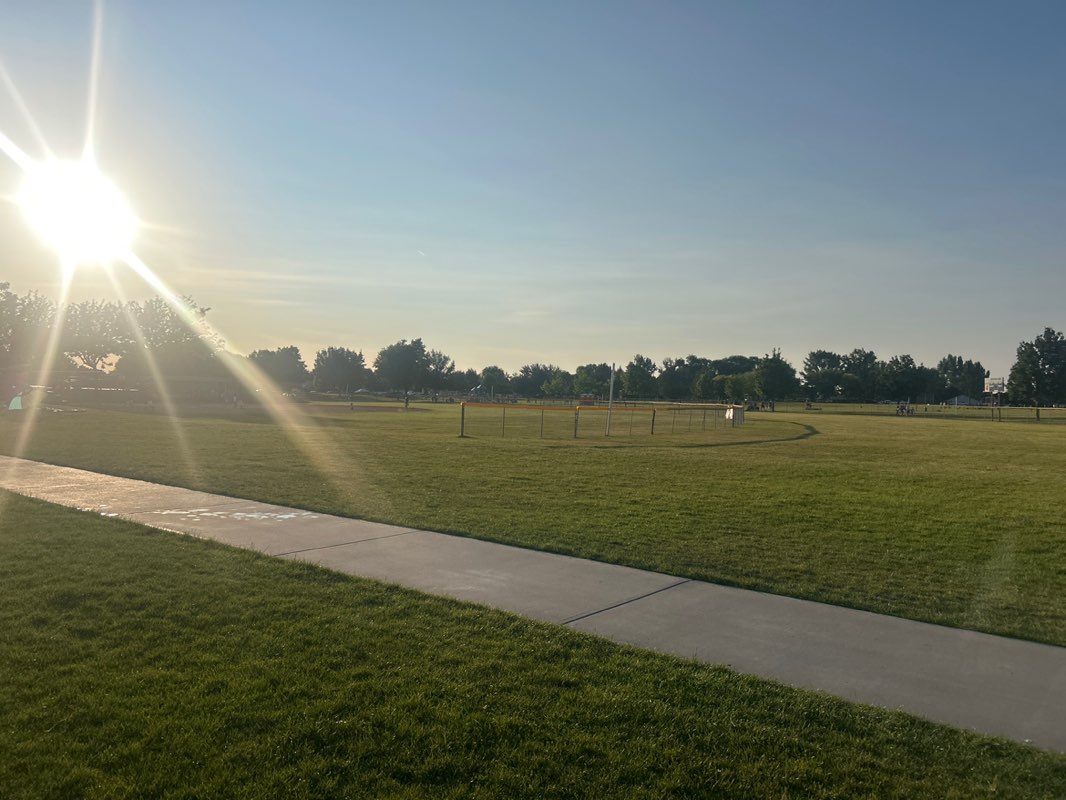 walking near me in Skyview Park in summer