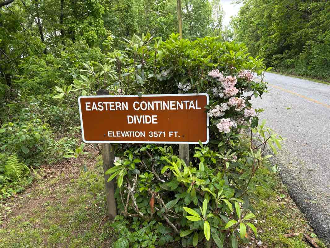 walking near me in Black Rock Mountain State Park in spring