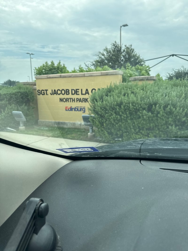 walking near me in Sgt. Jacob De La Garza North Park in summer