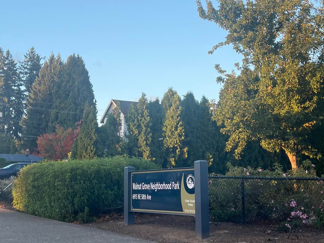 walking near me in Walnut Grove Neighborhood Park in autumn