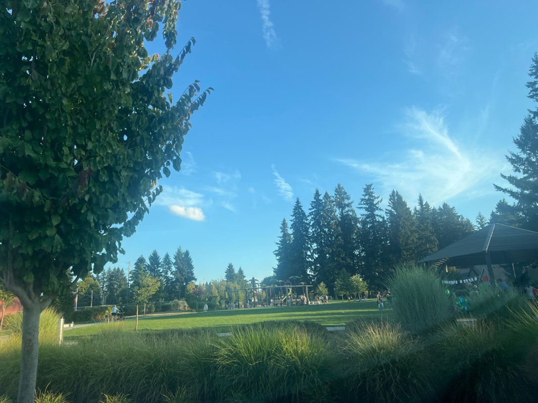 walking near me in Nikkei Park in autumn