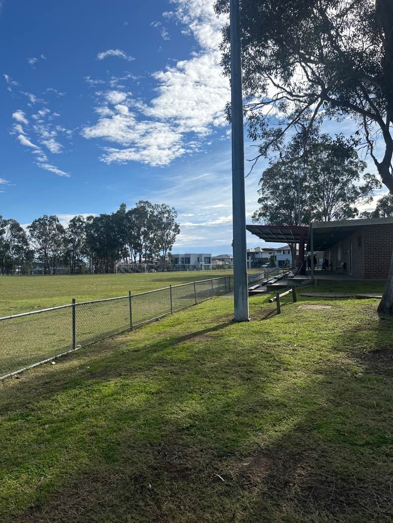 walking near me in Leppington Oval in winter